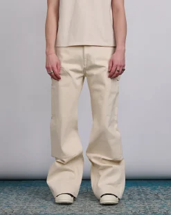 Online DRKSHDW Rick Owens MIJ Dble Knee Geth Jn 16oz Denim Ntrl