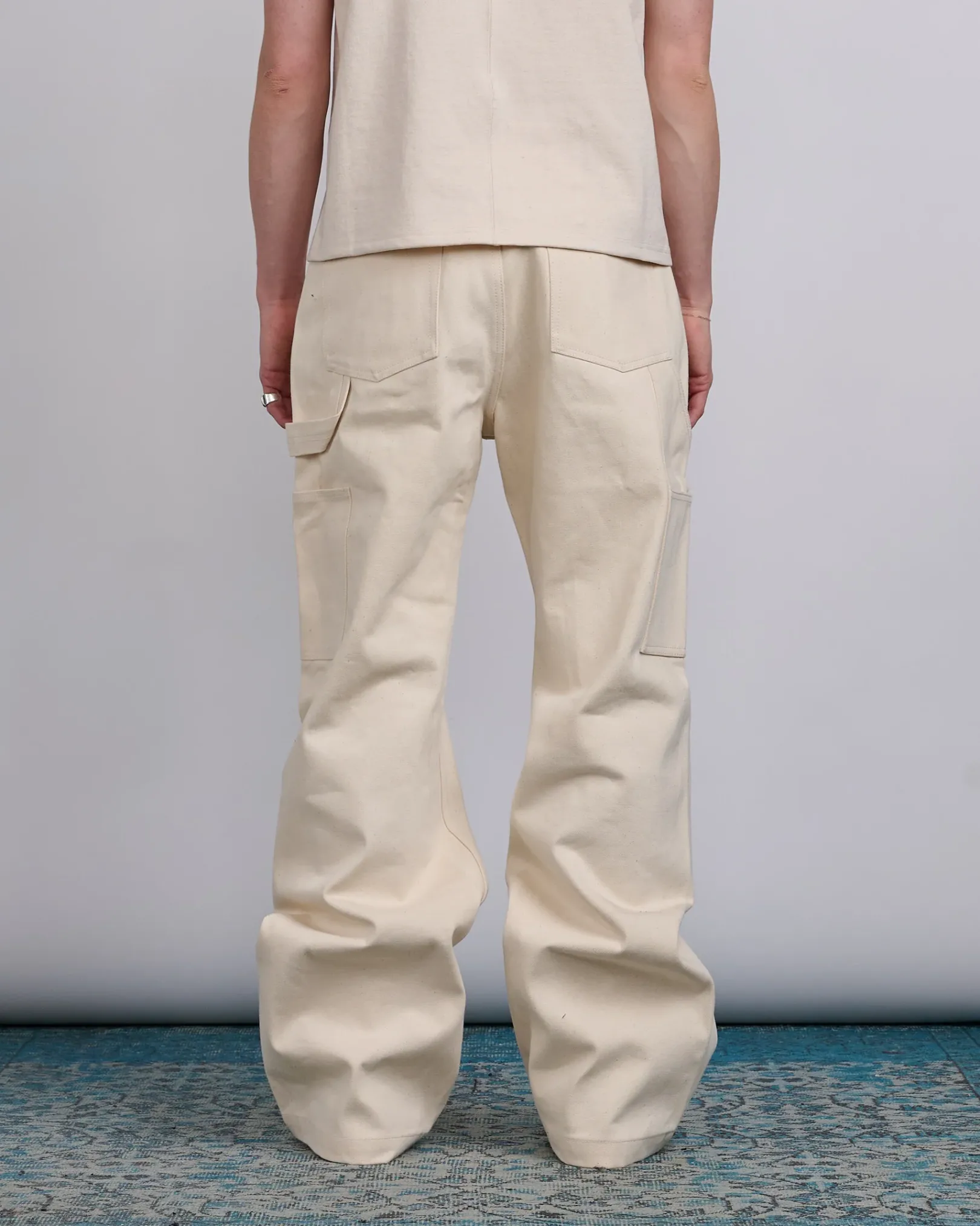 Online DRKSHDW Rick Owens MIJ Dble Knee Geth Jn 16oz Denim Ntrl