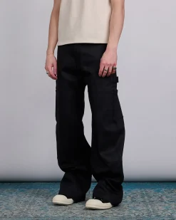 Sale DRKSHDW Rick Owens MIJ Dble Knee Geth Jn 12oz Denim Blk