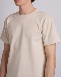 Clearance DRKSHDW Rick Owens MIJ Osterberg T-Shirt 11oz Jersey Natural