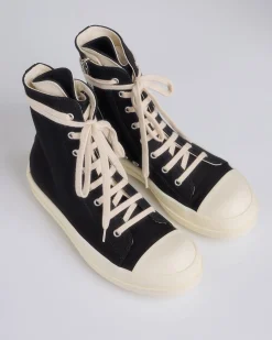 Clearance DRKSHDW Rick Owens Sneaks License Plate Black Milk Milk