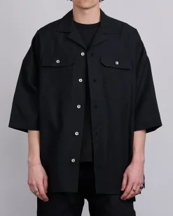 Outlet DRKSHDW Rick Owens Tommy Magnum Tencel Ripstop Blk