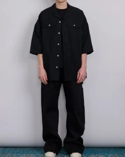 Outlet DRKSHDW Rick Owens Tommy Magnum Tencel Ripstop Blk