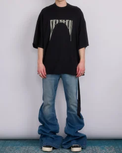 Fashion DRKSHDW Rick Owens Tommy T-Shirt RN Jersey Black Pearl