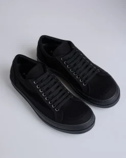Online DRKSHDW Rick Owens Vintage Sneaks 13oz Denim All Black