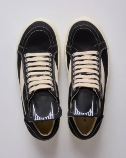 Online DRKSHDW Rick Owens Vintage Sneaks 13oz Denim Hollywood Black Milk Milk