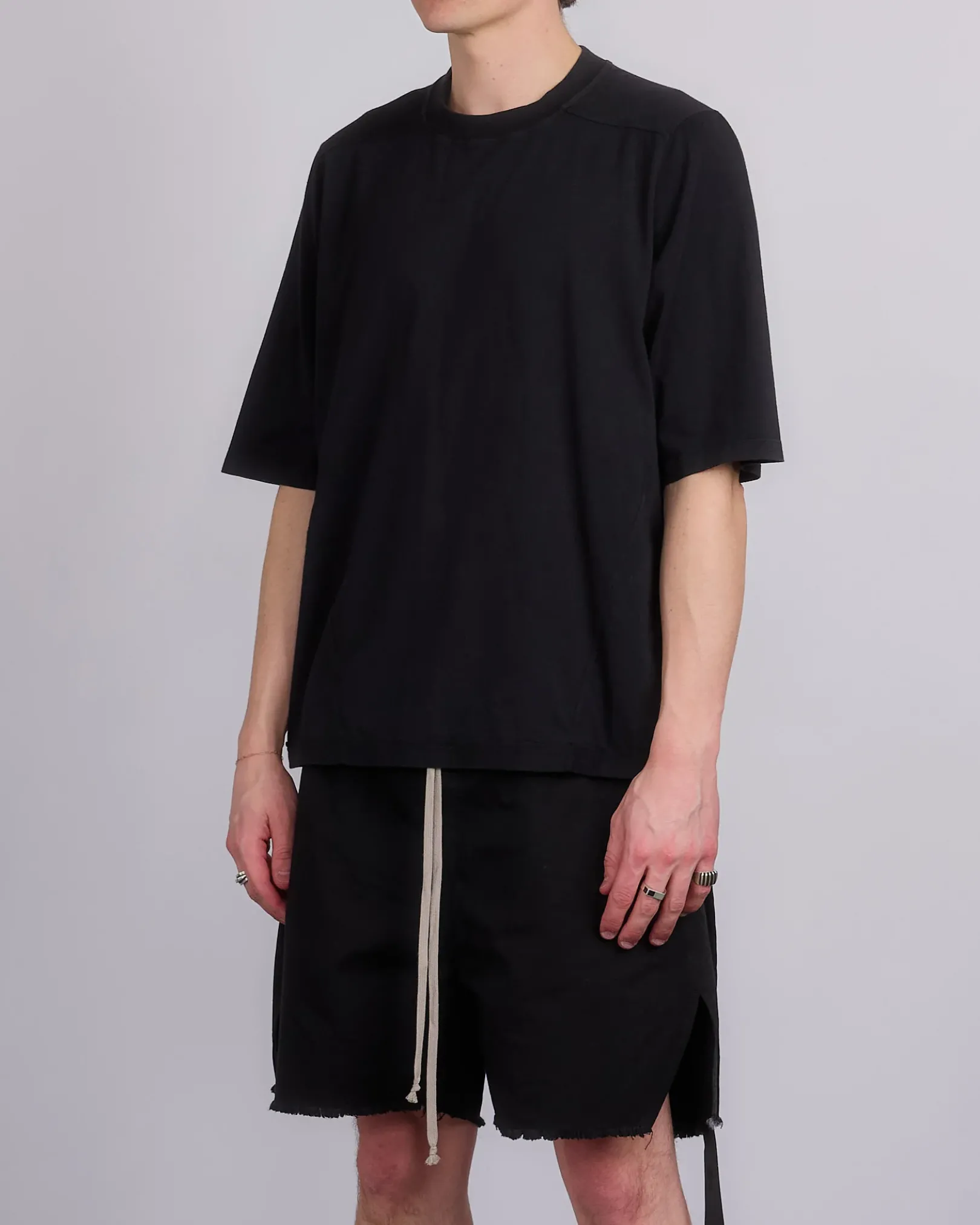 Discount DRKSHDW Rick Owens Walrus T-Shirt RN Jersey Black