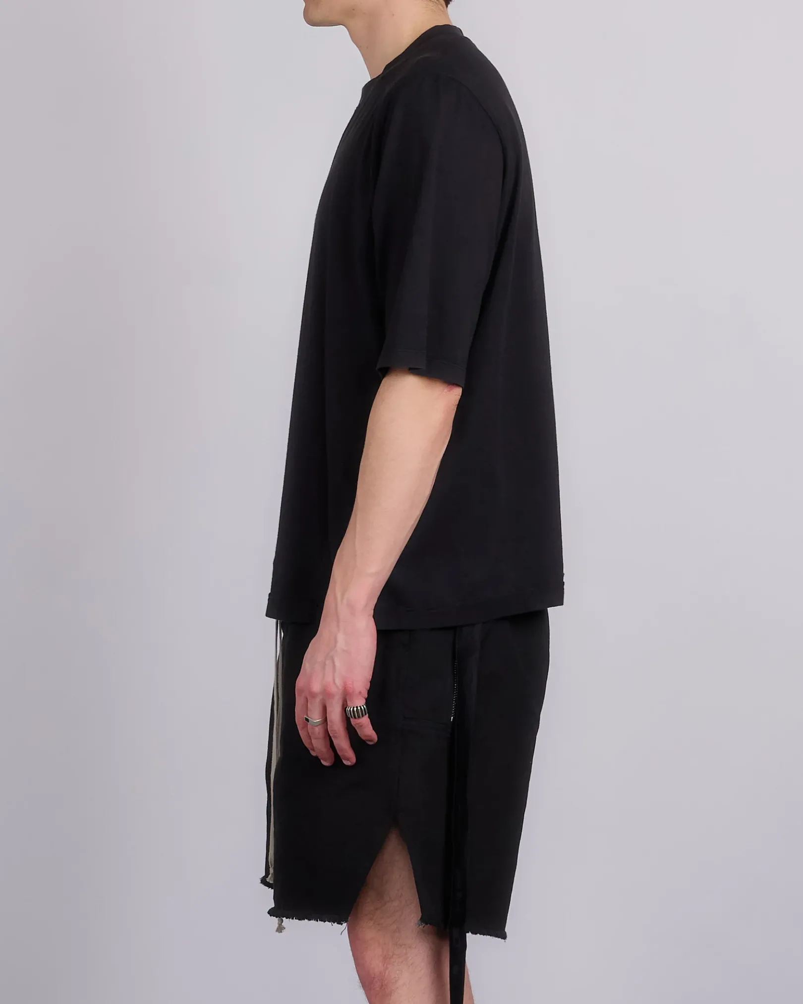 Discount DRKSHDW Rick Owens Walrus T-Shirt RN Jersey Black