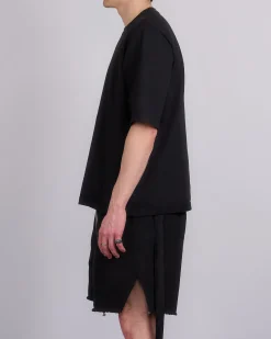 Discount DRKSHDW Rick Owens Walrus T-Shirt RIG Heavy Jersey Black