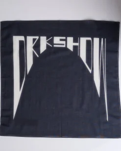 Hot DRKSHDW Rick Owens 50x50 Bandana Black Pearl