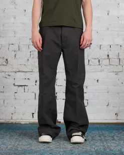 Sale Rick Owens Geth Jean Brushed Heavy Twill Dark Dust