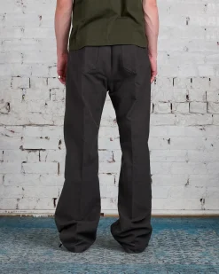 Sale Rick Owens Geth Jean Brushed Heavy Twill Dark Dust