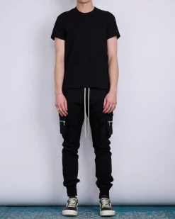 Sale Rick Owens Mastodon Cargo Pant Heavy Jersey BA Black