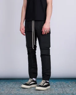 Clearance Rick Owens Mastodon Megacargo Pant Hvy Faille Black