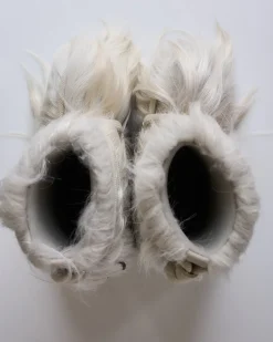 Hot Rick Owens Mega Tractor Lunar Boot Goat Pearl Milk