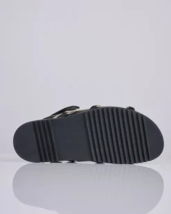 Fashion Rick Owens Megalaced Mule Granola Sandal Black Pearl