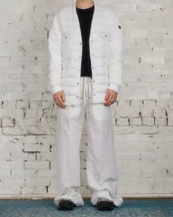 Hot Rick Owens Moncler Bela Pant Cotton-Nylon Milk