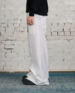 Hot Rick Owens Moncler Bela Pant Cotton-Nylon Milk