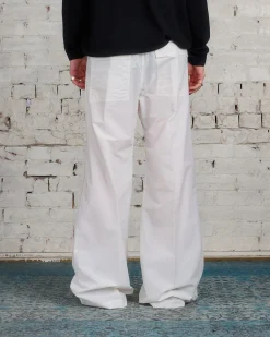 Hot Rick Owens Moncler Bela Pant Cotton-Nylon Milk