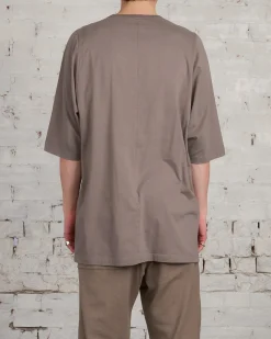 Outlet Rick Owens Moncler Crewneck T-Shirt Dust