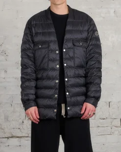 Sale Rick Owens Moncler Outershirt Black