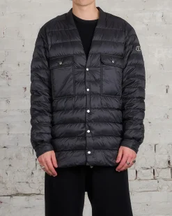 Sale Rick Owens Moncler Outershirt Black