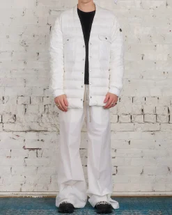 Online Rick Owens Moncler Outershirt Milk