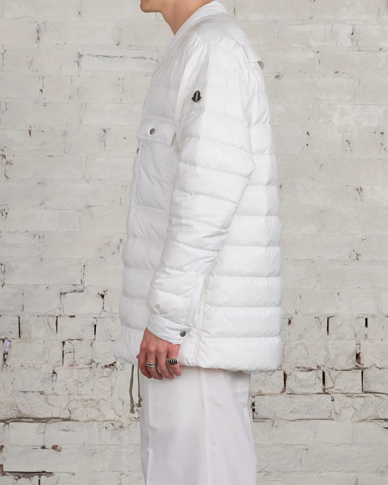 Online Rick Owens Moncler Outershirt Milk