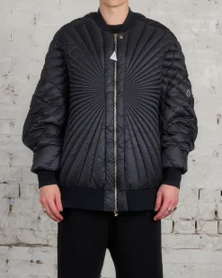 Clearance Rick Owens Moncler Radiance Peter Jacket Black