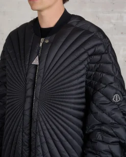 Clearance Rick Owens Moncler Radiance Peter Jacket Black