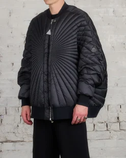 Clearance Rick Owens Moncler Radiance Peter Jacket Black