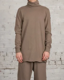 Clearance Rick Owens Moncler Surf Turtleneck Dust