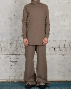 Clearance Rick Owens Moncler Surf Turtleneck Dust