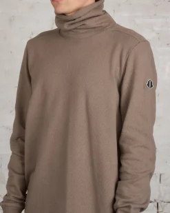 Clearance Rick Owens Moncler Surf Turtleneck Dust