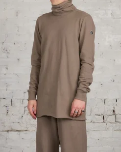 Clearance Rick Owens Moncler Surf Turtleneck Dust