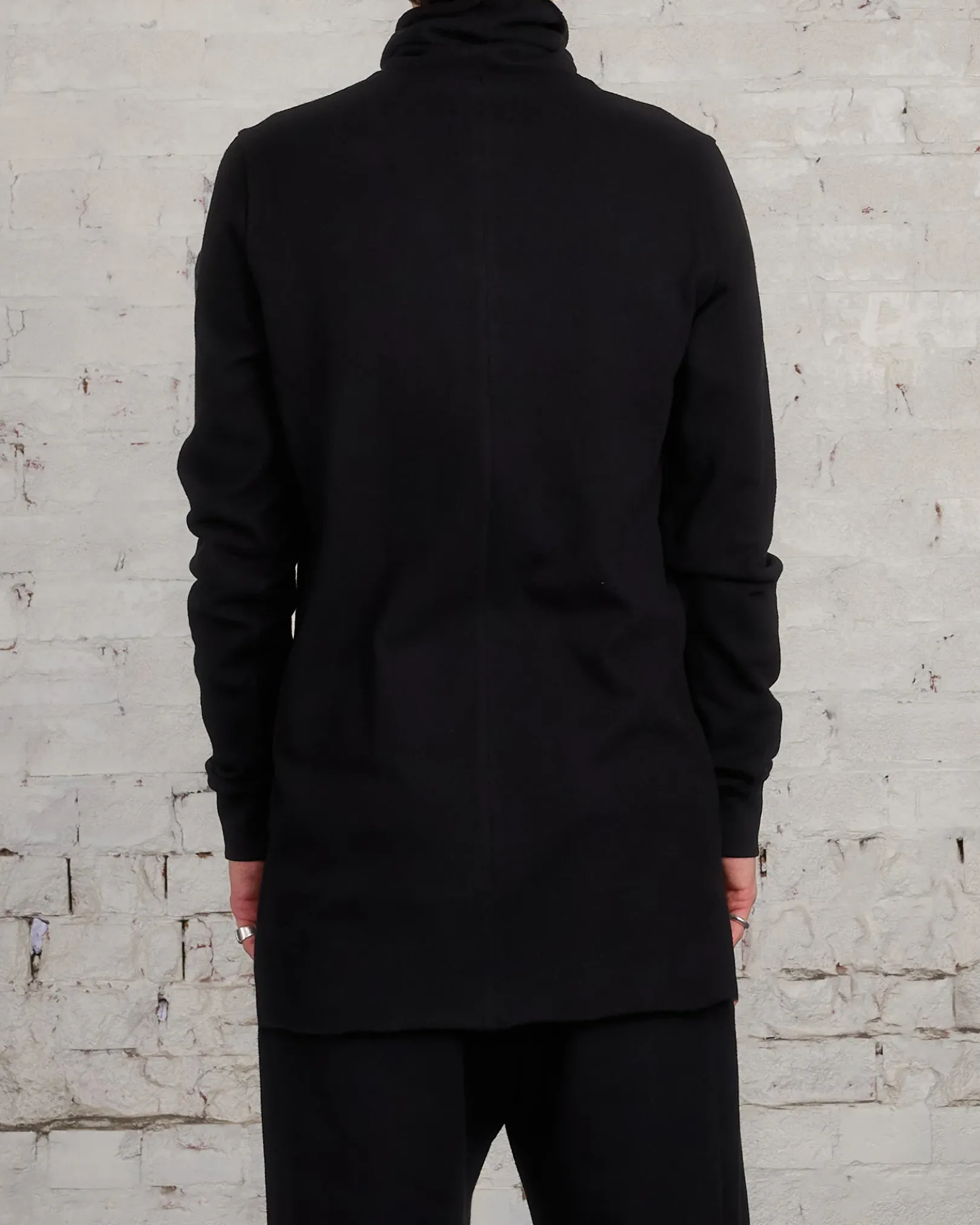 Discount Rick Owens Moncler Surf Turtleneck Black