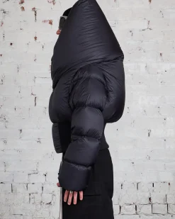 Fashion Rick Owens Runway Anubis Jacket Duvet Jacket Black