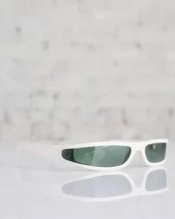 Hot Rick Owens Runway Fog Sunglass Pearl Forest