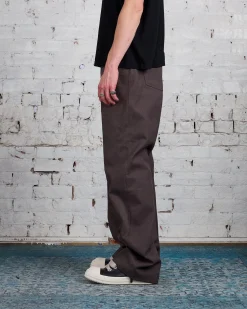 Discount Rick Owens Runway Geth Jean Cotton Whipcord Ash