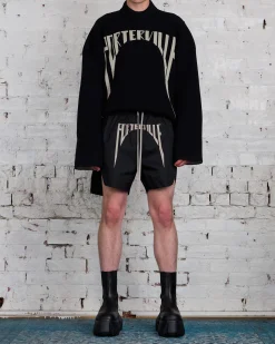 New Rick Owens Runway Long Boxers TE Black/Pearl