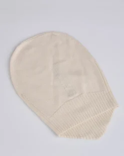 Hot Rick Owens Runway Skull Clava Shredded Merino Natural