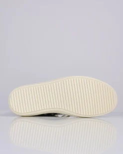 Clearance Rick Owens Runway Sneakers LCT Leather Black Milk Milk