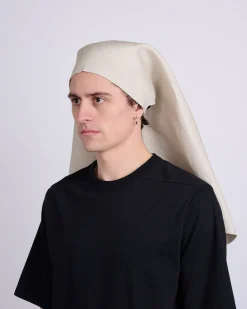 Hot Rick Owens Runway Wig Nun Linen Twill Natural