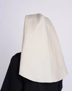 Hot Rick Owens Runway Wig Nun Linen Twill Natural