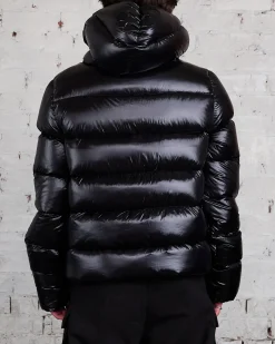 Outlet Rick Owens Sealed Duvet Jacket Laque Nylon Black