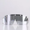 Fashion Rick Owens Shielding Hollywood Sunglass Silver Silver