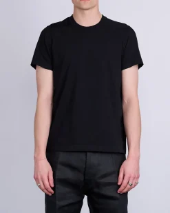 Hot Rick Owens Short Level T-Shirt JA Jersey Black