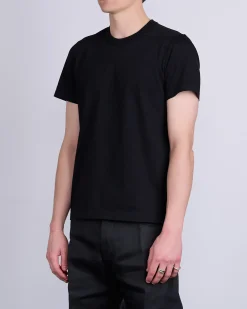 Hot Rick Owens Short Level T-Shirt JA Jersey Black