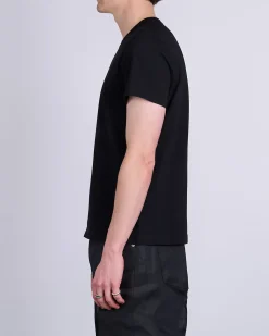 Hot Rick Owens Short Level T-Shirt JA Jersey Black