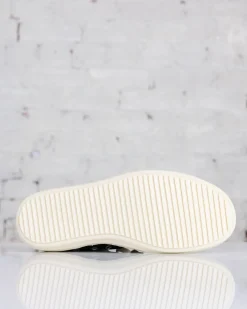 Clearance Rick Owens Sneakers Washed Calf Black/Milk/Milk